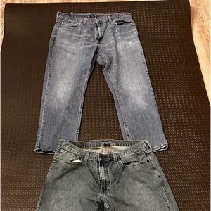 Two pair of Levi’s, great shape. 559